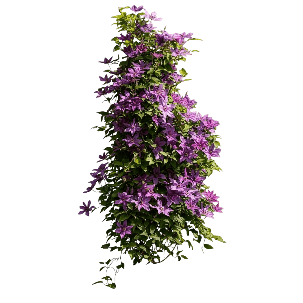 Tumaini Clematis (Clematis 'Tumaini') - Perennials