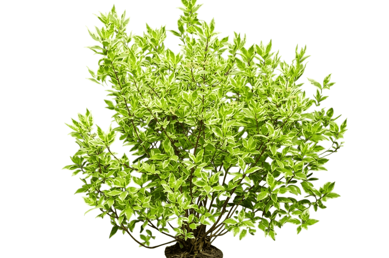 Ivory Halo Variegated Tartarian Dogwood (Cornus Alba Ivory Halo 'Bailhalo') - Ground Layers