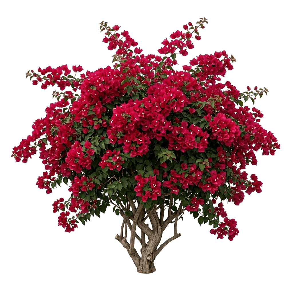 Oo-La-La Bougainvillea (Bougainvillea 'Monka') - Ground Layers