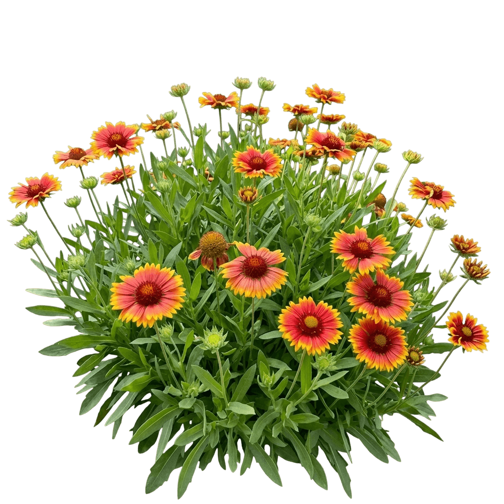 Spintop Mariachi Red Blanket Flower (Gaillardia 'Mariachi Red') - Perennials