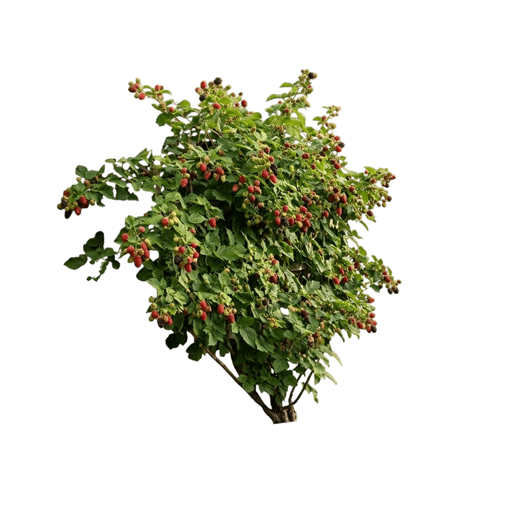 Canby Red Raspberry (Rubus Idaeus 'Canby') - Ground Layers
