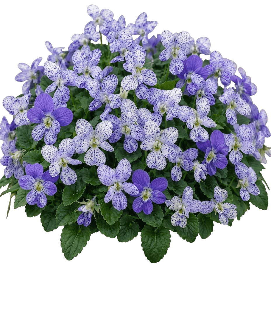 Perennial Violet, Shangri-La (Viola Cornuta, 'Shangri-La) - Perennials