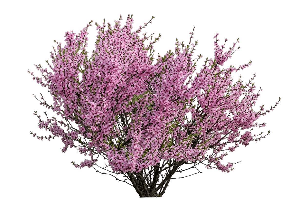 Almond, Dwarf Russian (Prunus Tenella) - Ground Layers