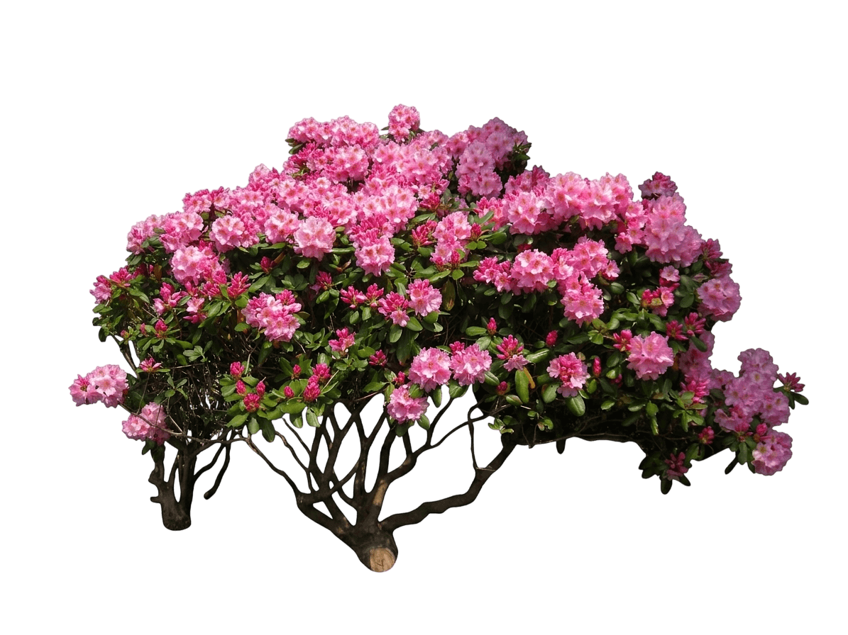 Holden'S Red Rhododendron (Rhododendron Hybrida 'Holdenrhodo221') - Ground Layers