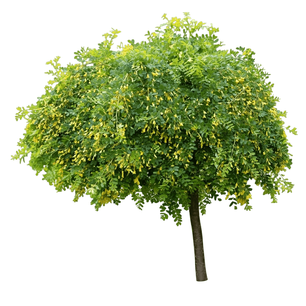 Walker Weeping Pea Shrub - Tree Form (Caragana Arborescens Var. Arborescens 'Walker') - Shrubs