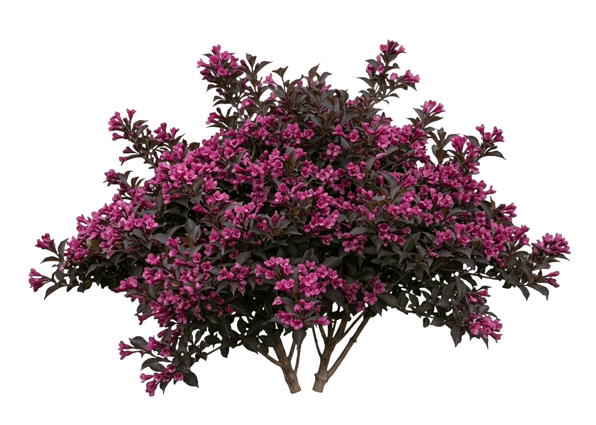 Spilled Wine® Weigela (Weigela Florida Pp23781 Var. Florida 'Bokraspiwi') - Shrubs