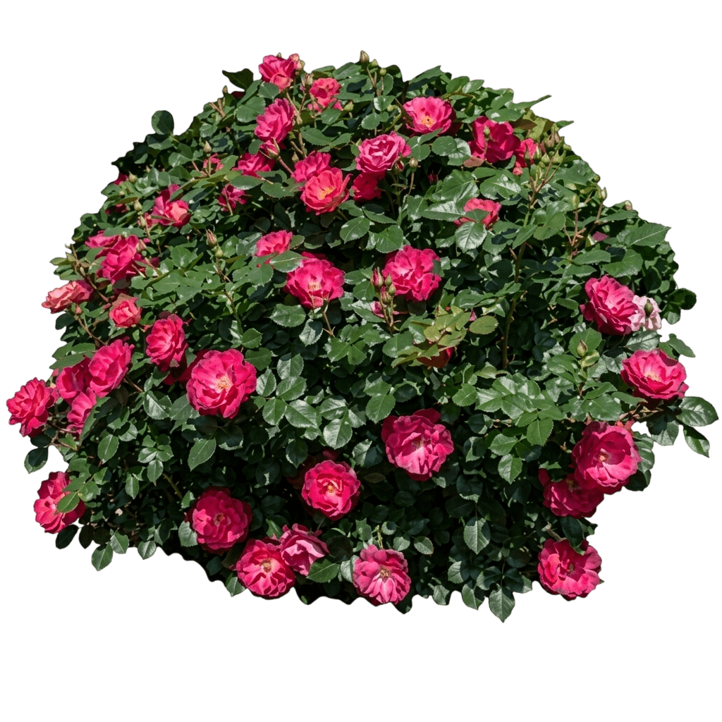 Pinktopia Rose (Rosa 'Baimas') - Ground Layers