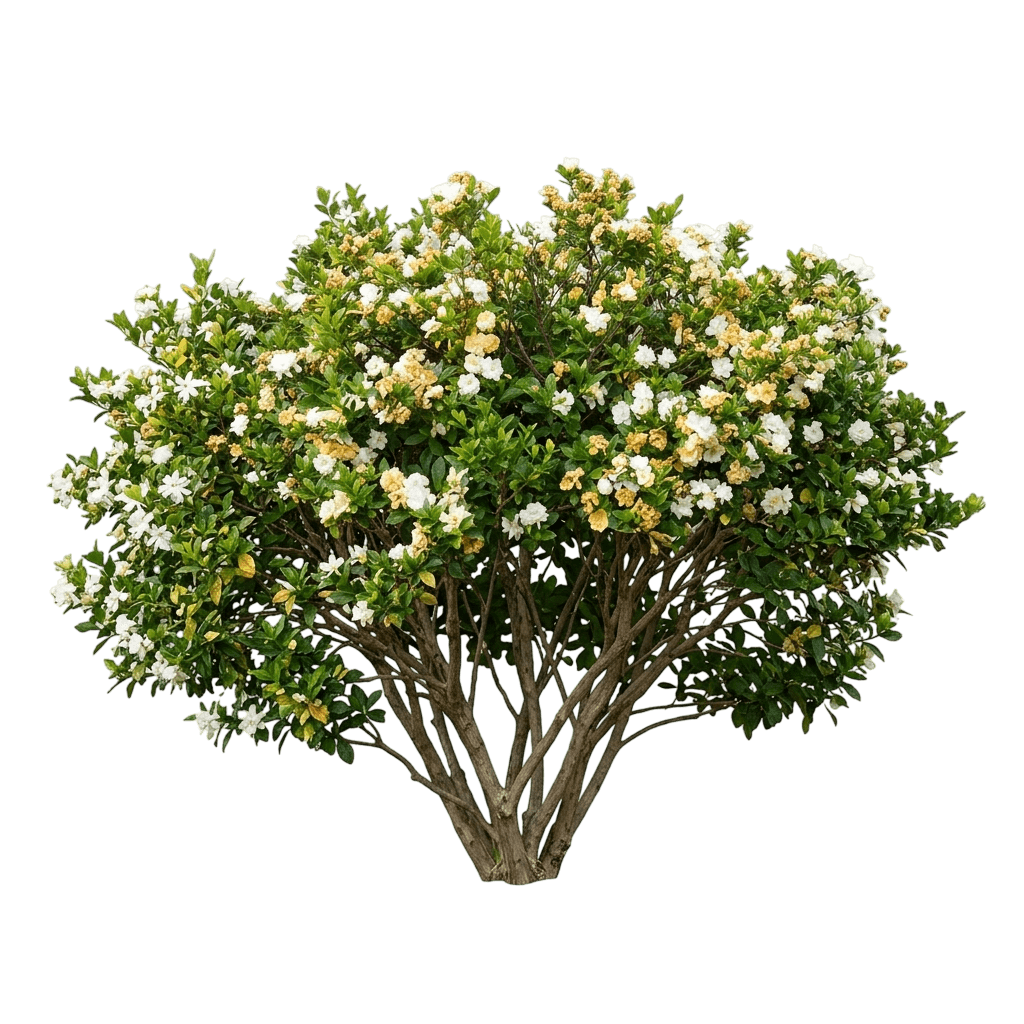 Steady As She Goes® Gardenia (Gardenia Jasminoides Uspp29,304 Var. Jasminoides 'Prince Charles') - Shrubs