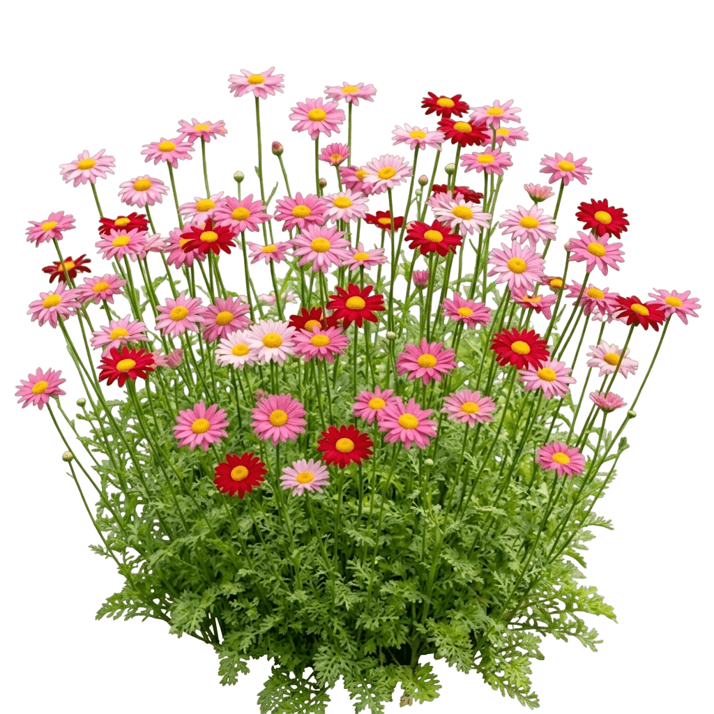 Painted Daisy, Robinson'S Mix (Tanacetum Coccineum S Mix 'Robinson') - Perennials