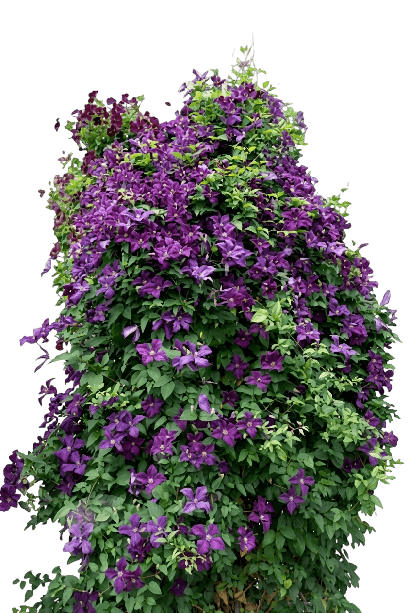 Clematis, Polish Spirit (Clematis ‘Polish Spirit’) - Ground Layers