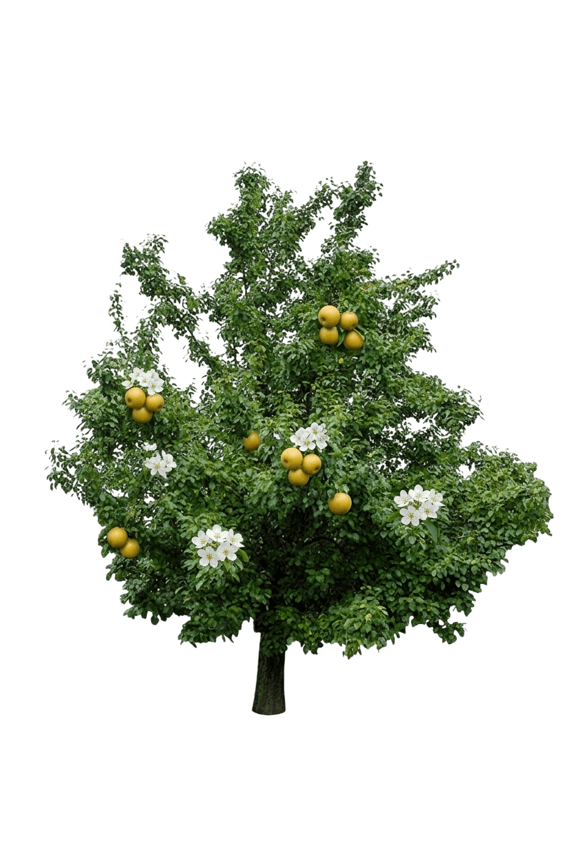 Pear, 20Th Century Asian *Call For Availability* (Pyrus Pyrifolia 'Nijisseiki') - Fruit Trees