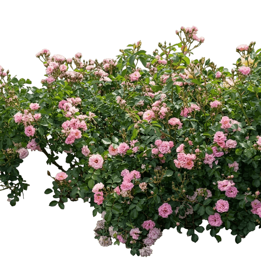 soft pink groundcover roses 'meifranjin' blushing drift® (Rosa Pp33507 'Meifranjin') - Ground-layer plants