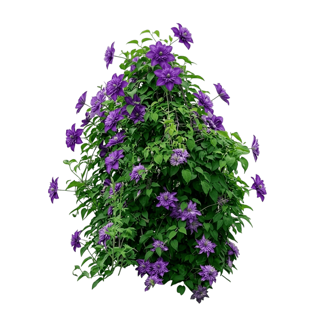 Regal® Series Hybrid Clematis (Clematis X Viticella Diamantina) - Perennials