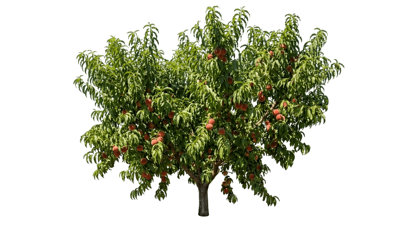 August Lady Peach (Prunus Persica Var. Persica 'August Lady') - Fruit Trees