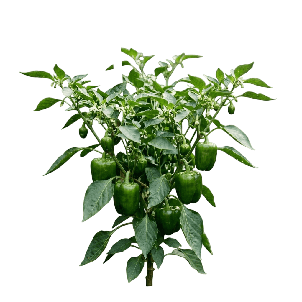 Cajun Belle Pepper (Capsicum Annuum 'Cajun Belle') - Perennials