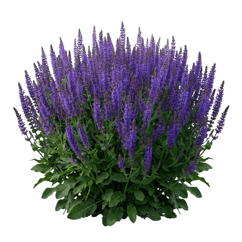 Noble Princess Meadow Sage (Salvia Nemorosa 'Noble Princess') - Perennials