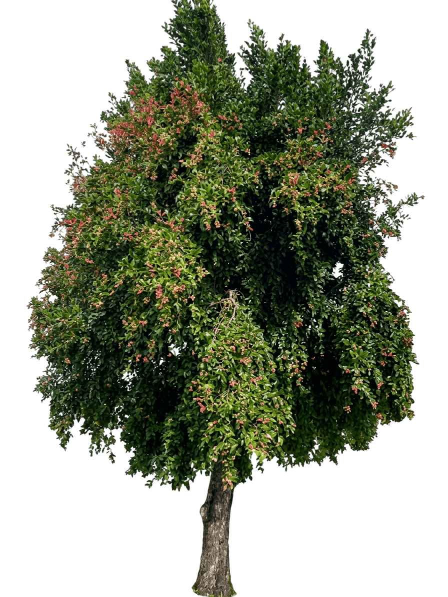 Bush Cherry (Syzygium Resilience 'Bush Cherry') - Ground Layers