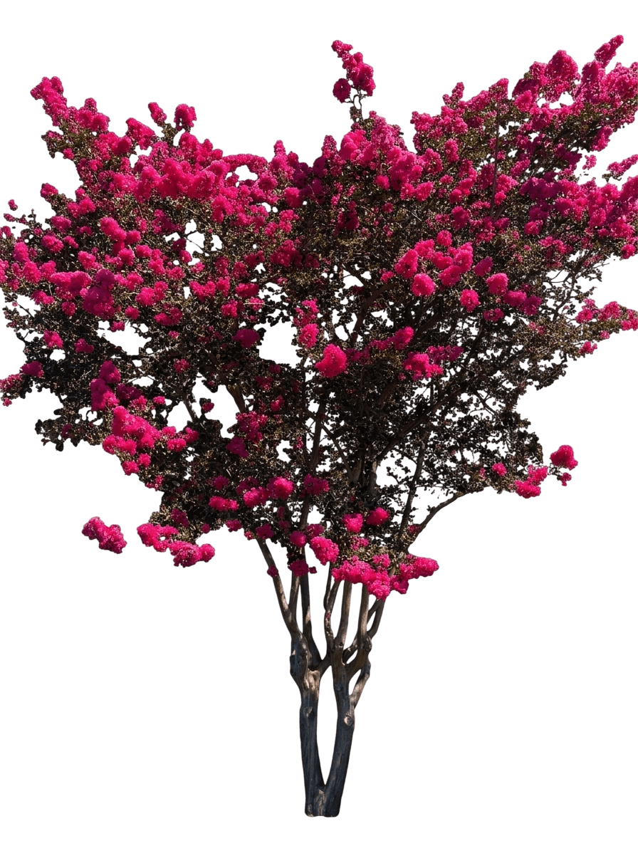 Black Diamond Crystalline Crape Myrtle (Lagerstroemia Indica 'Jbg 19020') - Flowering Trees