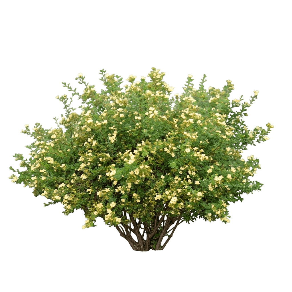 Happy Face® Yellow Potentilla (Potentilla Happy Face Var. Hybrid 'Lundy') - Shrubs