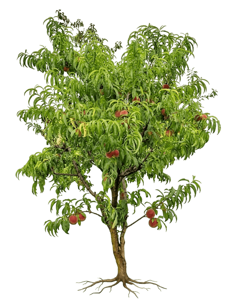 Elberta Peach (Prunus Persica 'Elberta') - Fruit Trees