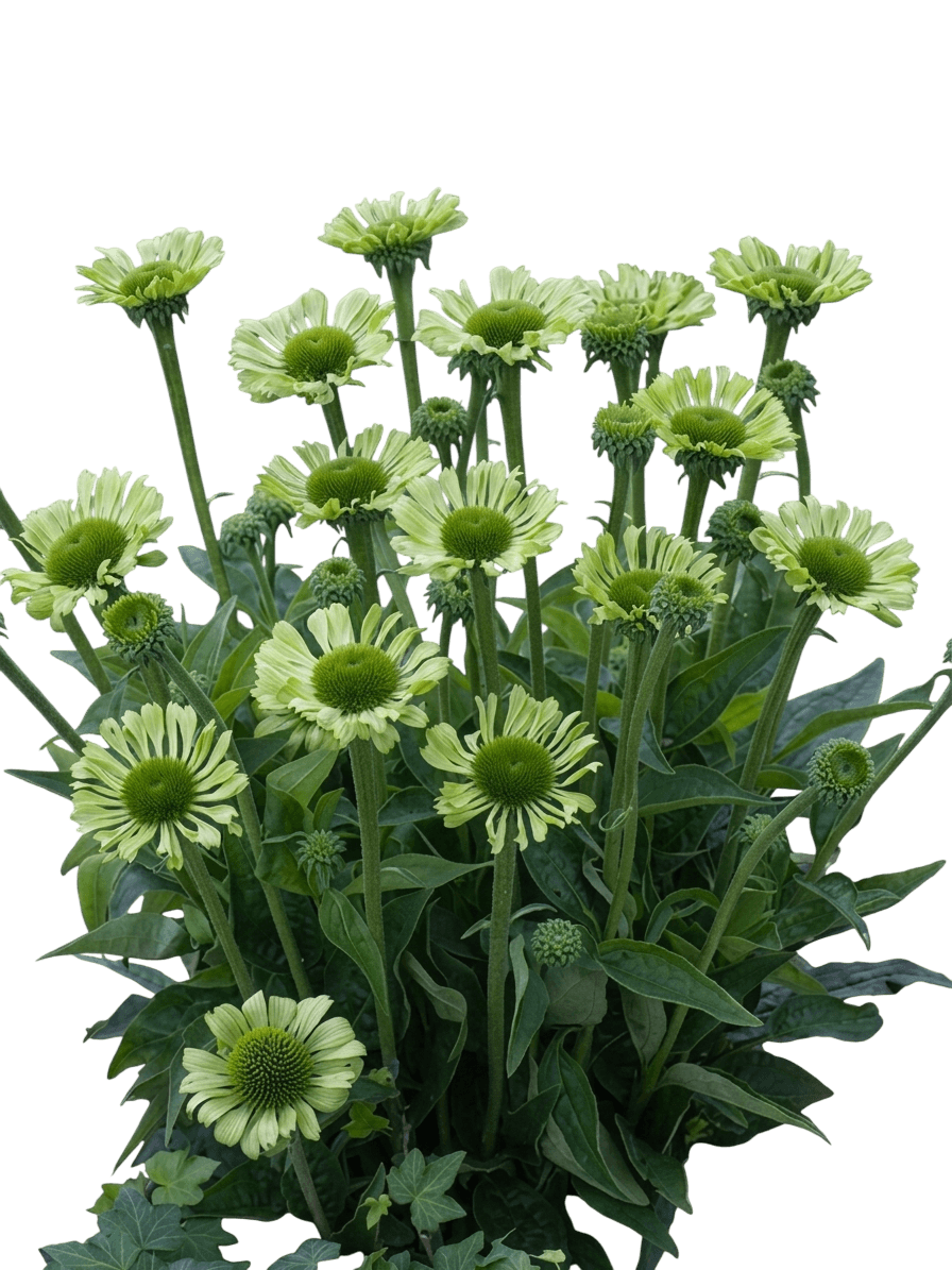 Coneflower (Echinacea X Purpurea 'Green Jewel') - Perennials