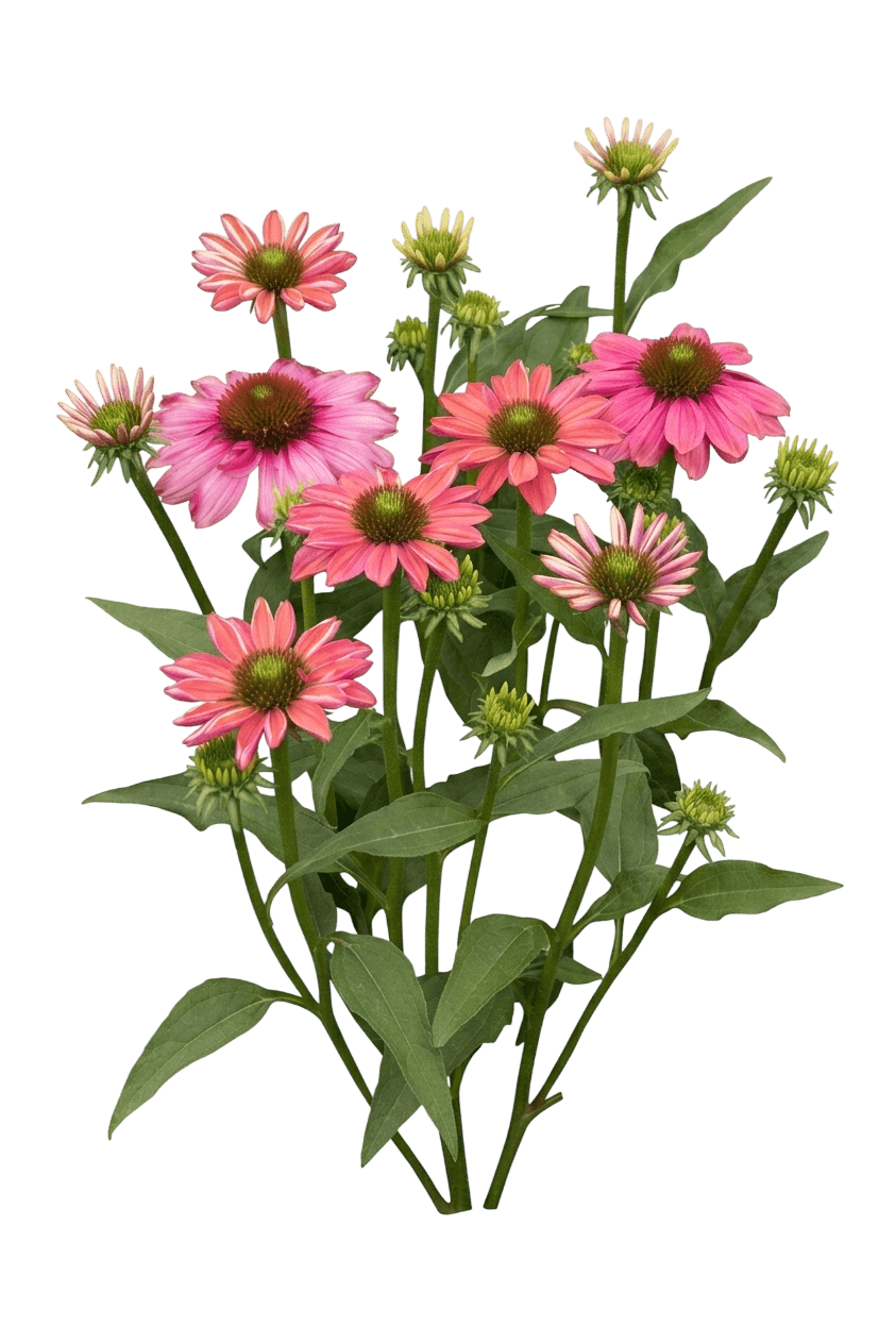 Happy Star Purple Coneflower (Echinacea Purpurea 'Happy Star') - Perennials