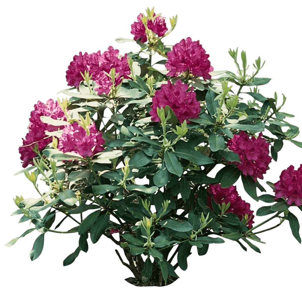 Girard'S Fuchsia Evergreen Azalea (Rhododendron Hybrid 'Girard'S Fuchsia') - Ground Layers