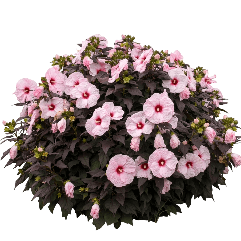 Dark Mystery Hibiscus (Hibiscus 'Dark Mystery') - Perennials