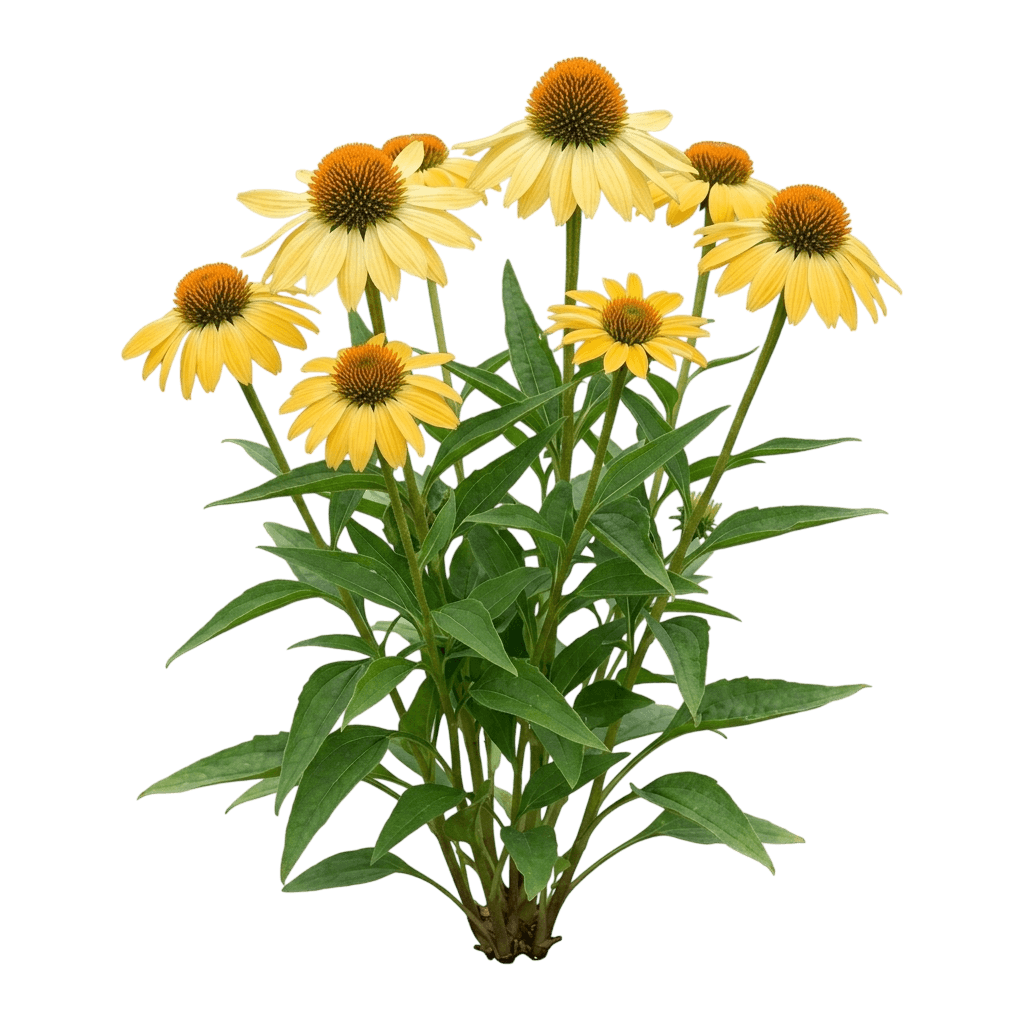 Mellow Yellows Coneflower (Echinacea Purpurea Var. Purpurea 'Mellow Yellows') - Perennials