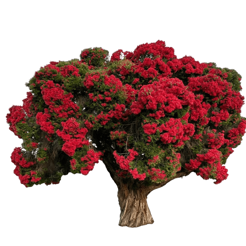 Little Red (Melaleuca Linariifolia 'Little Red') - Ground Layers