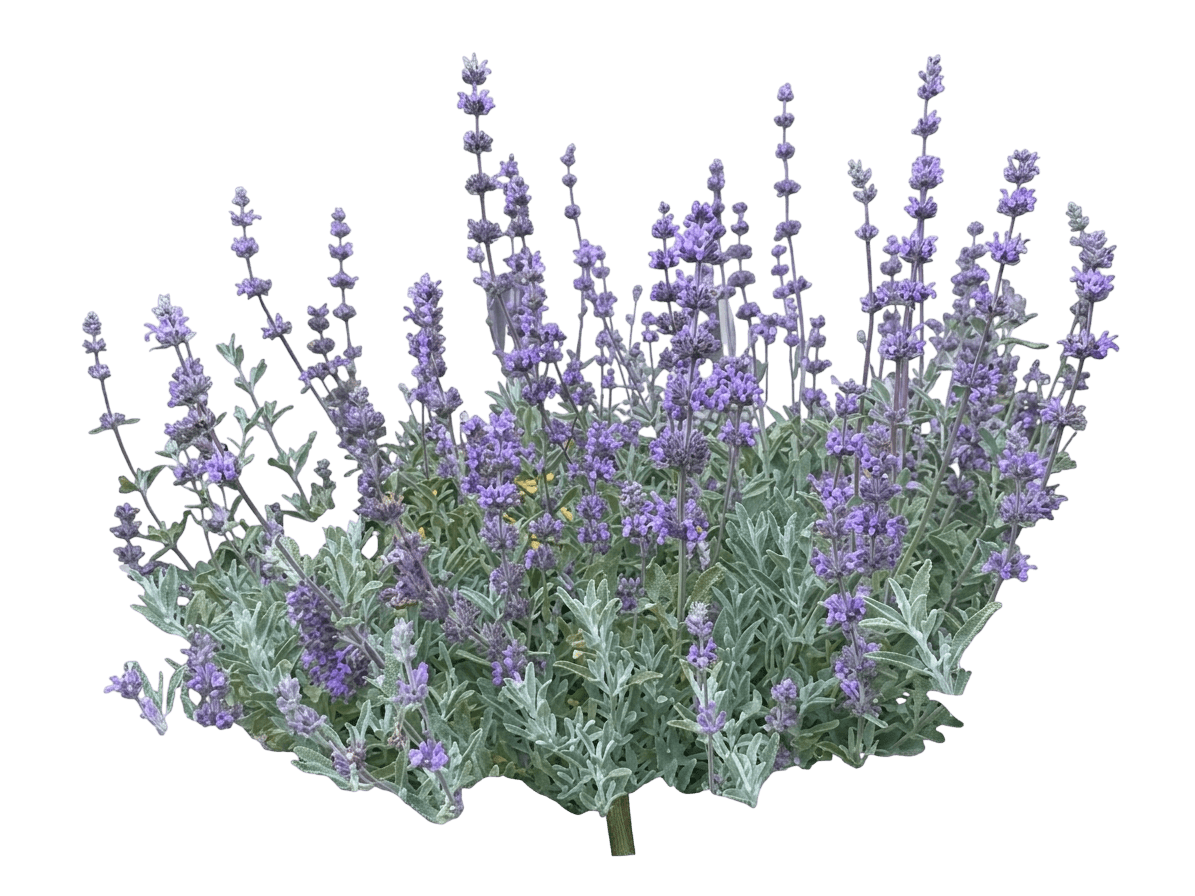 Pozo Blue Sage (Salvia Leucophylla × Salvia Clevelandii 'Pozo Blue') - Ground Layers