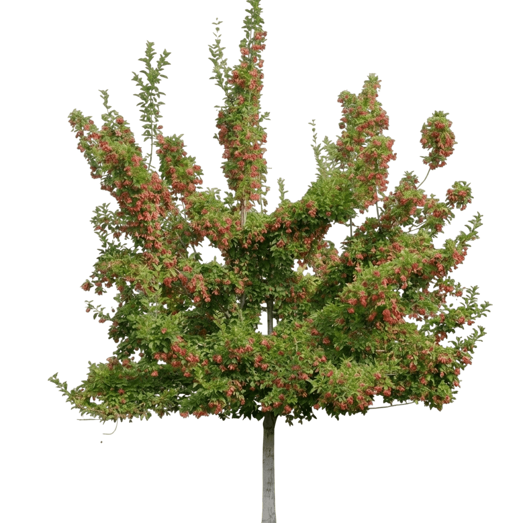 érable de Tartarie (Acer Tataricum Hot Wings 'Garann') - Arbres à fleurs