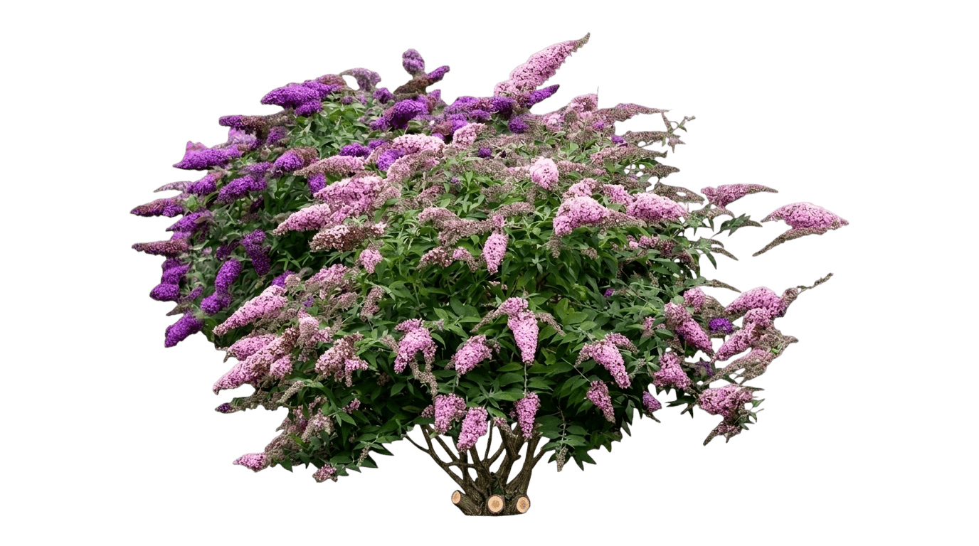 Little Rockstars Purple Butterfly Bush (Buddleja Davidii 'Botex 010') - Ground Layers