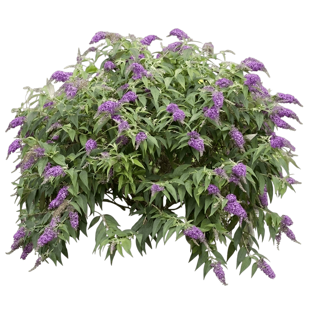 Lo & Behold® Purple Haze Butterfly Bush (Buddleia X Var. X 'Purple Haze') - Shrubs