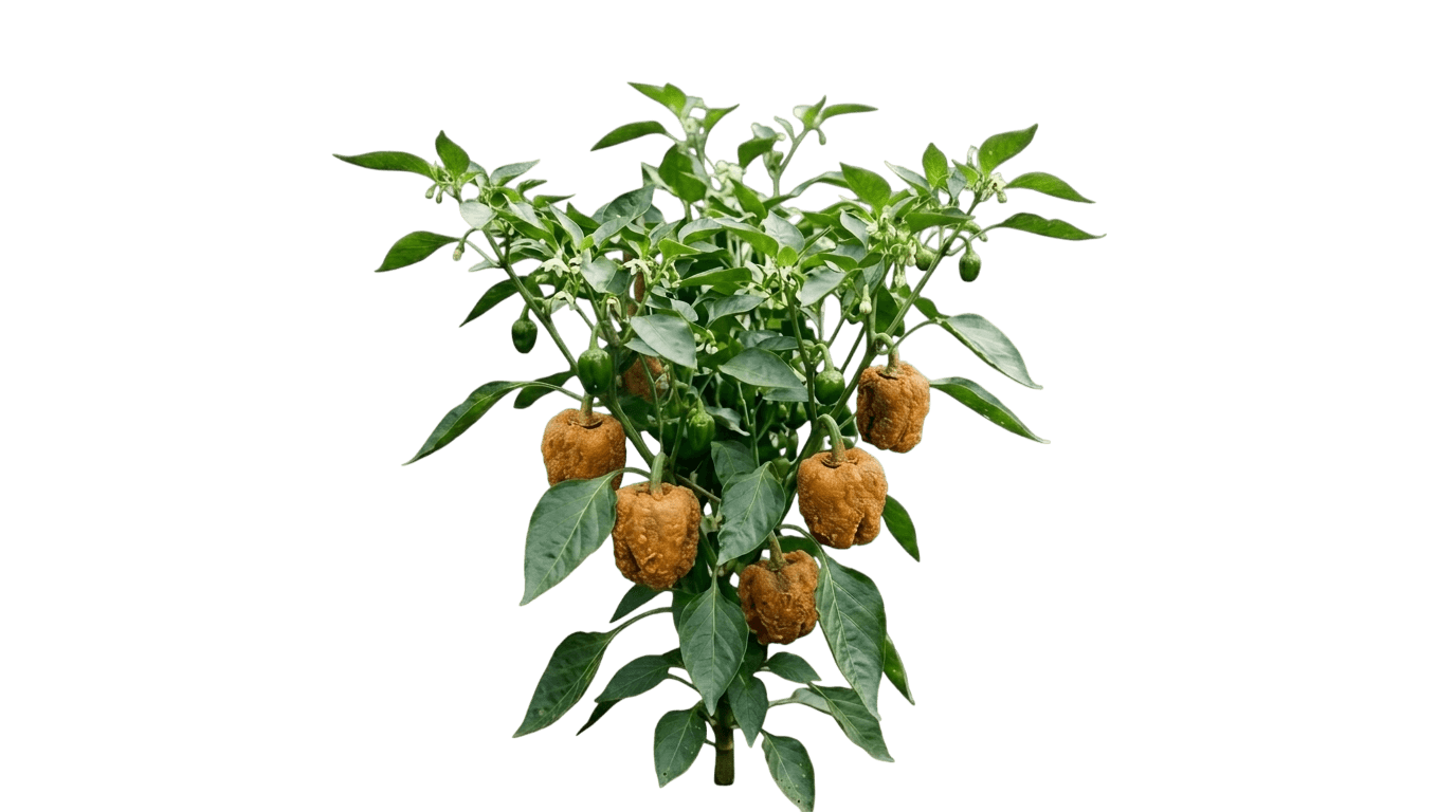 Chocolate Beauty bell pepper (Capsicum Annuum 'Chocolate Beauty') - Perennials