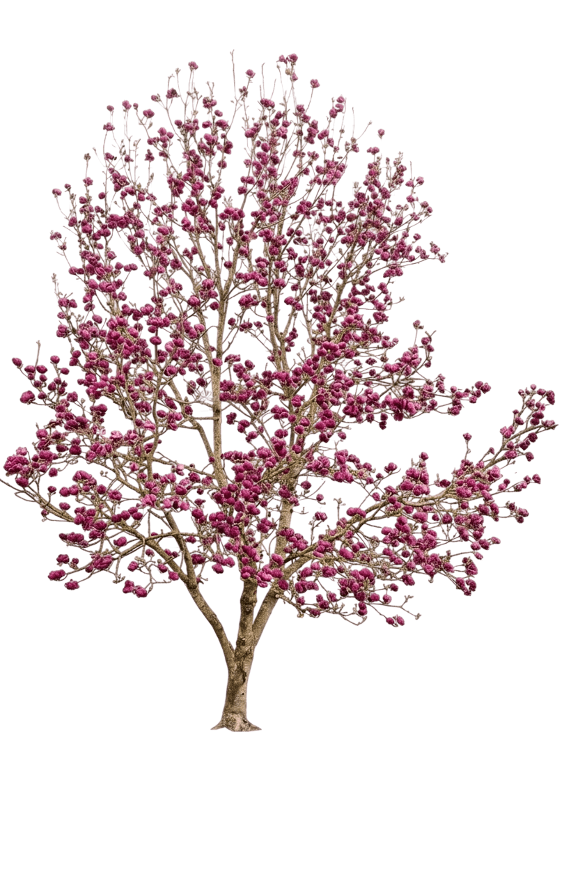 black tulip saucer magnolia low branched (Magnolia × Soulangeana Black Tulip 'Jurmag1') - Flowering trees