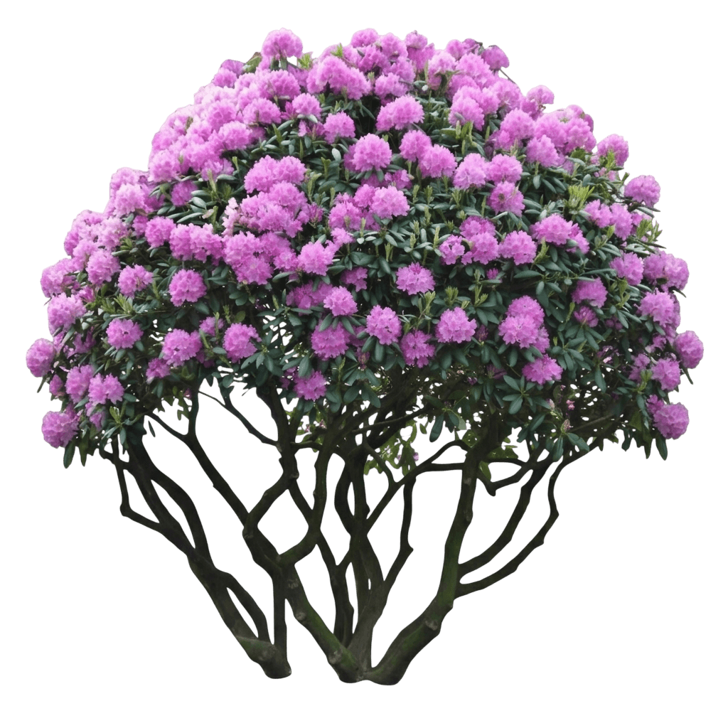 Lilac Lights™ Azalea (Rhododendron Var. Hybrid 'Lilac Lights') - Shrubs