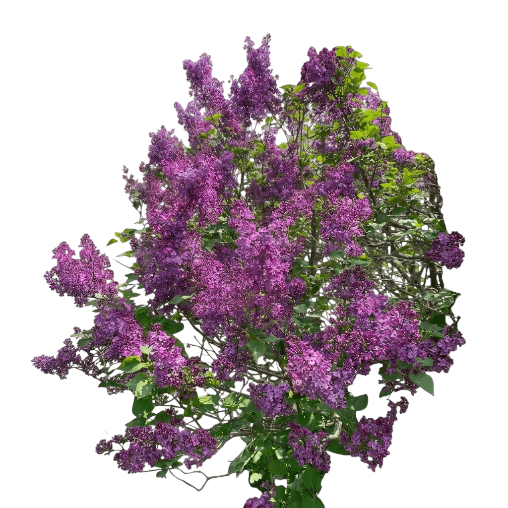 Lilac, Pocahontas (Syringa X Hyacinthiflora 'Pocahontas') - Ground Layers