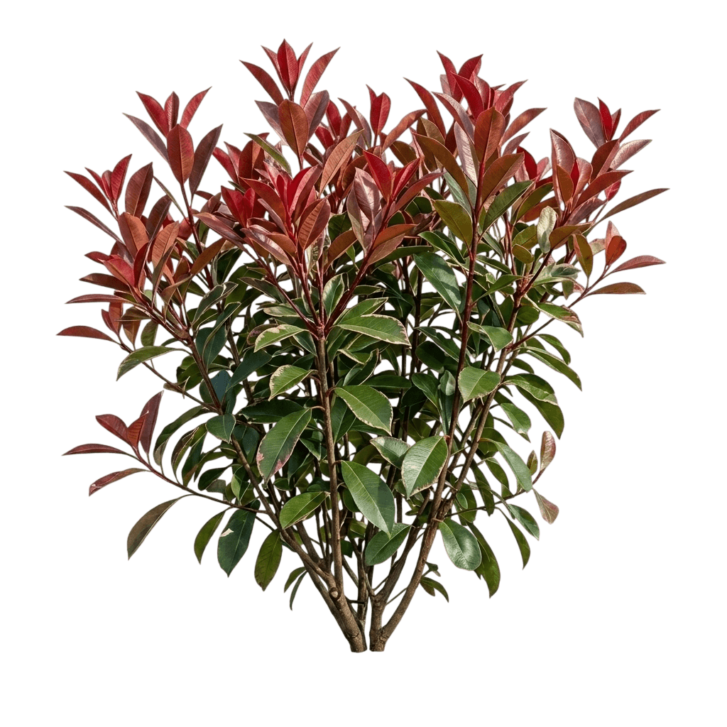 Red Tip Photinia (Photinia Fraseri) - Ground Layers