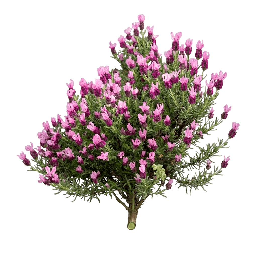 Javelin Forte Deep Rose Spanish Lavender (Lavandula Stoechas 'Labz0006') - Perennials