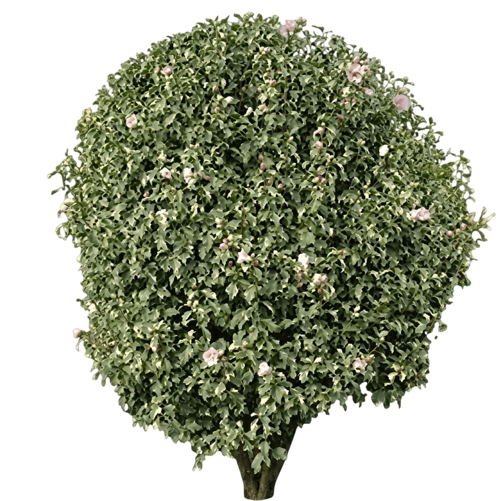 ibisco arborero (Hibiscus Syriacus 'America Irene Scott') - Piante dello strato basso