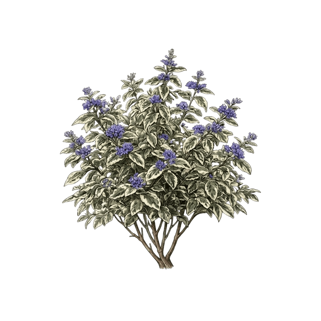 Petit Bleu™ Bluebeard (Caryopteris X Clandonensis Var. X Clandonensis 'Minibleu') - Shrubs