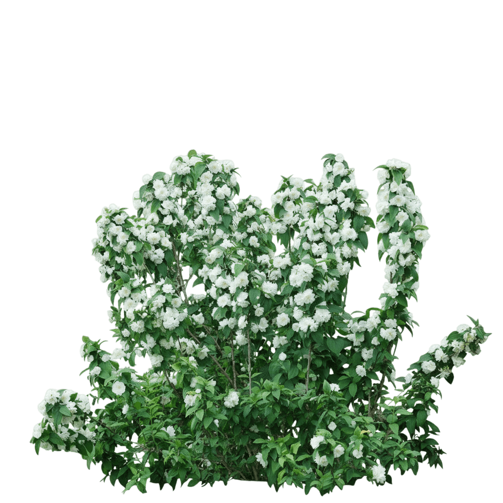 Illuminati Spice™ Mock Orange (Philadelphus Coronarius Illuminati Spice 'Smnpsdw') - Ground Layers