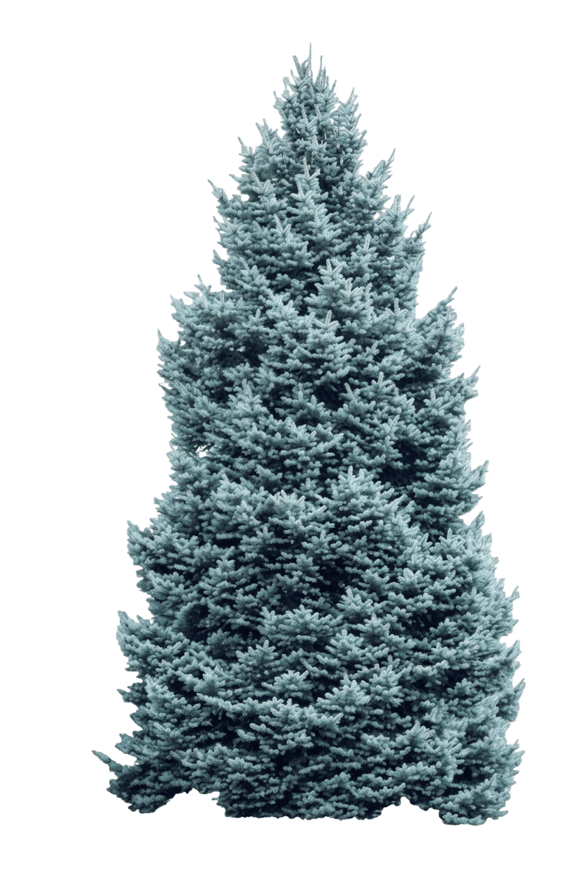 Blue Totem Colorado Spruce (Picea Pungens 'Blue Totem') - Evergreen Trees