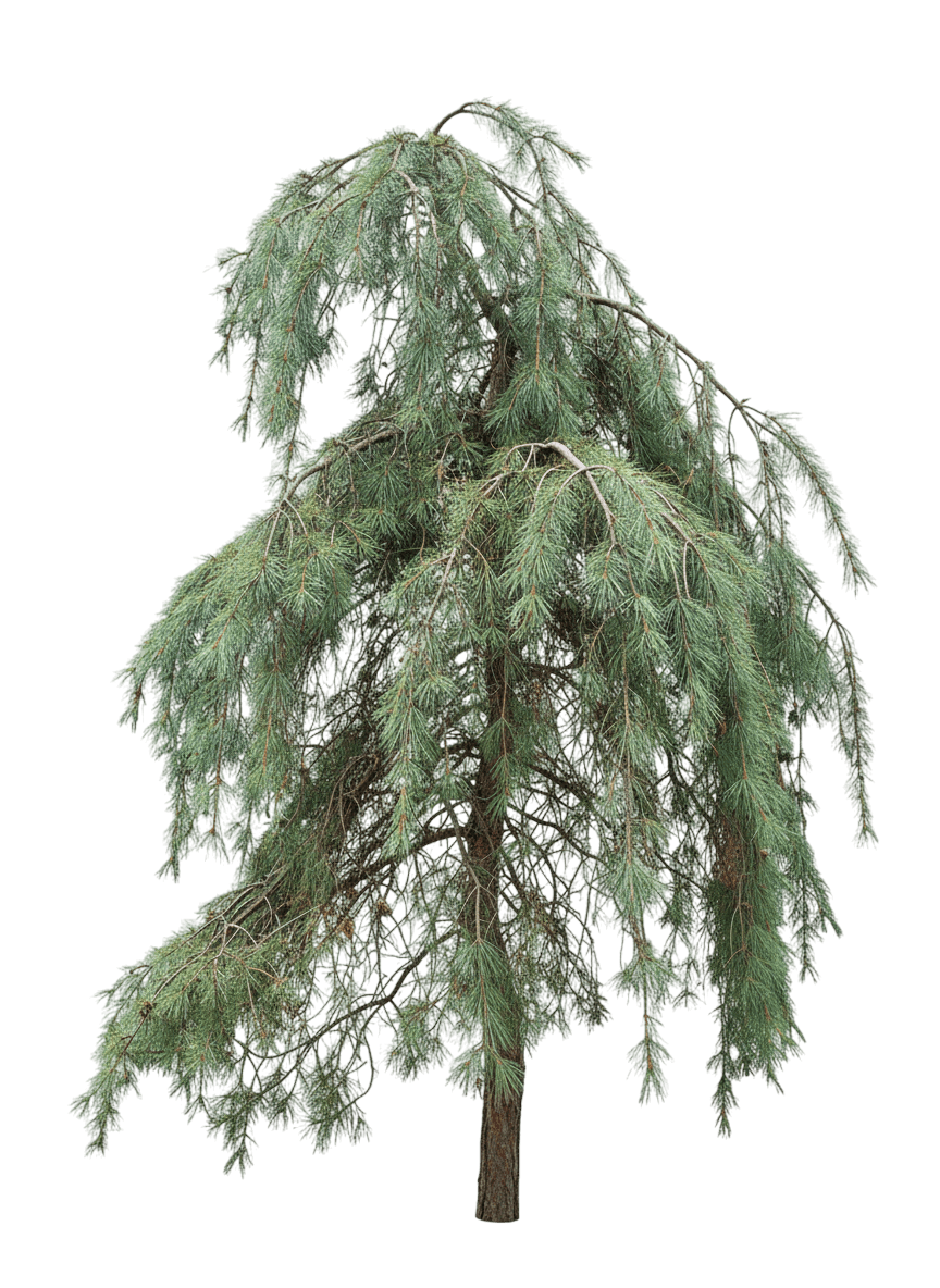 Weeping White Pine (Pinus Strobus 'Pendula') - Evergreen Trees