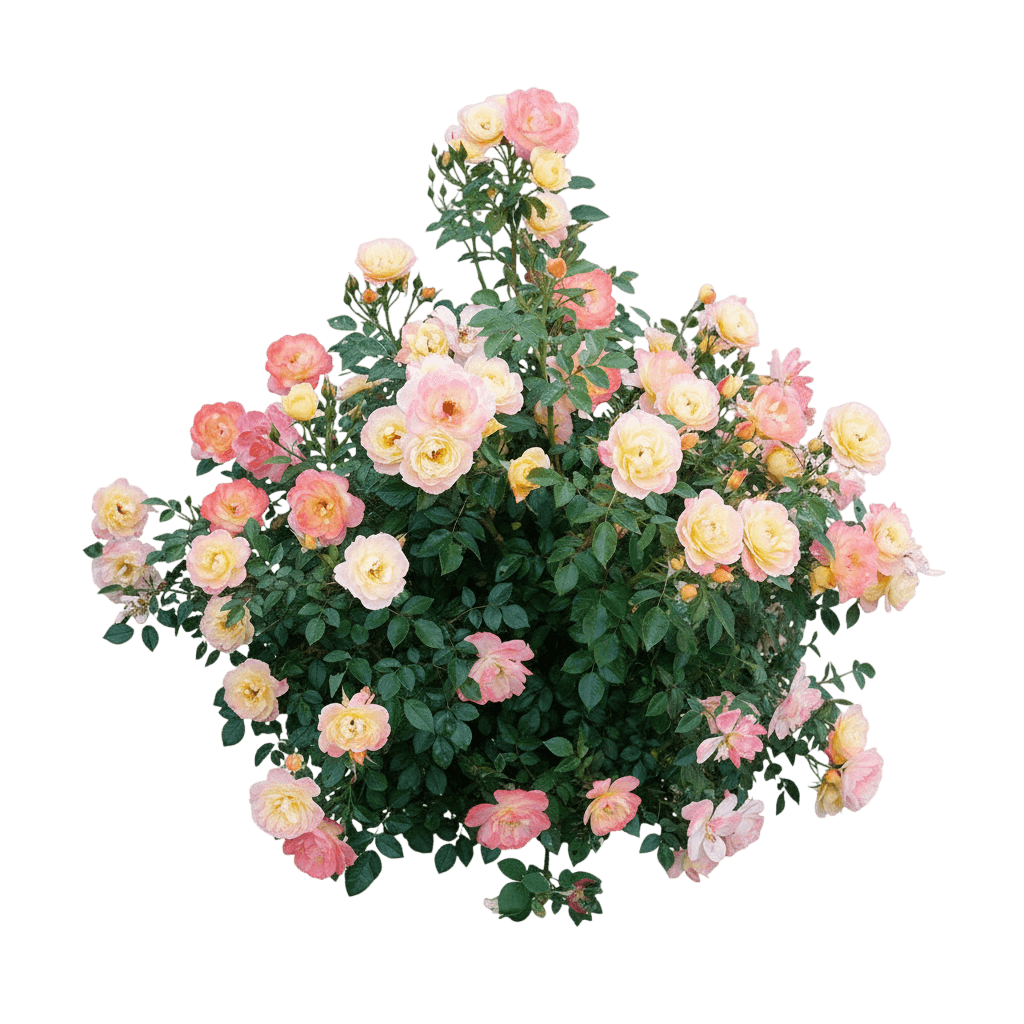 Oso Easy® Italian Ice® Rose (Rosa X Oso Easy Italian Ice 'Chewnicebell') - Ground Layers