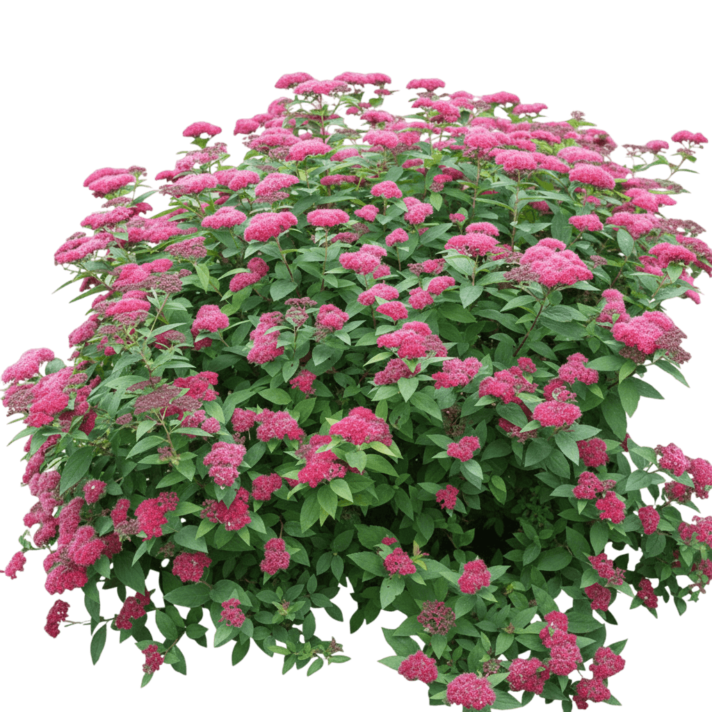 Double Play® Red Spirea (Spiraea Japonica Double Play Red 'Smnsjmfr') - Ground Layers
