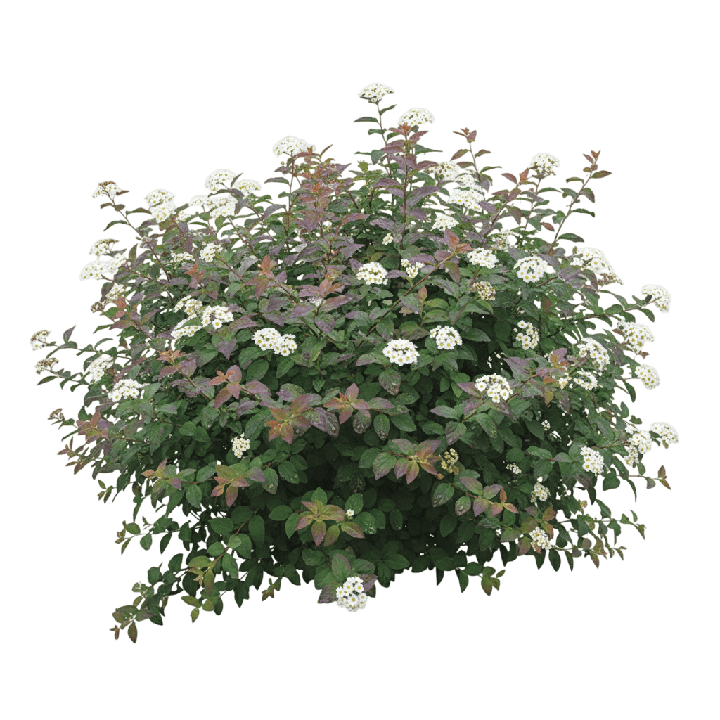 Double Play® Blue Kazoo® Spirea (Spiraea Media Double Play Blue Kazoo 'Smsmbk') - Ground Layers
