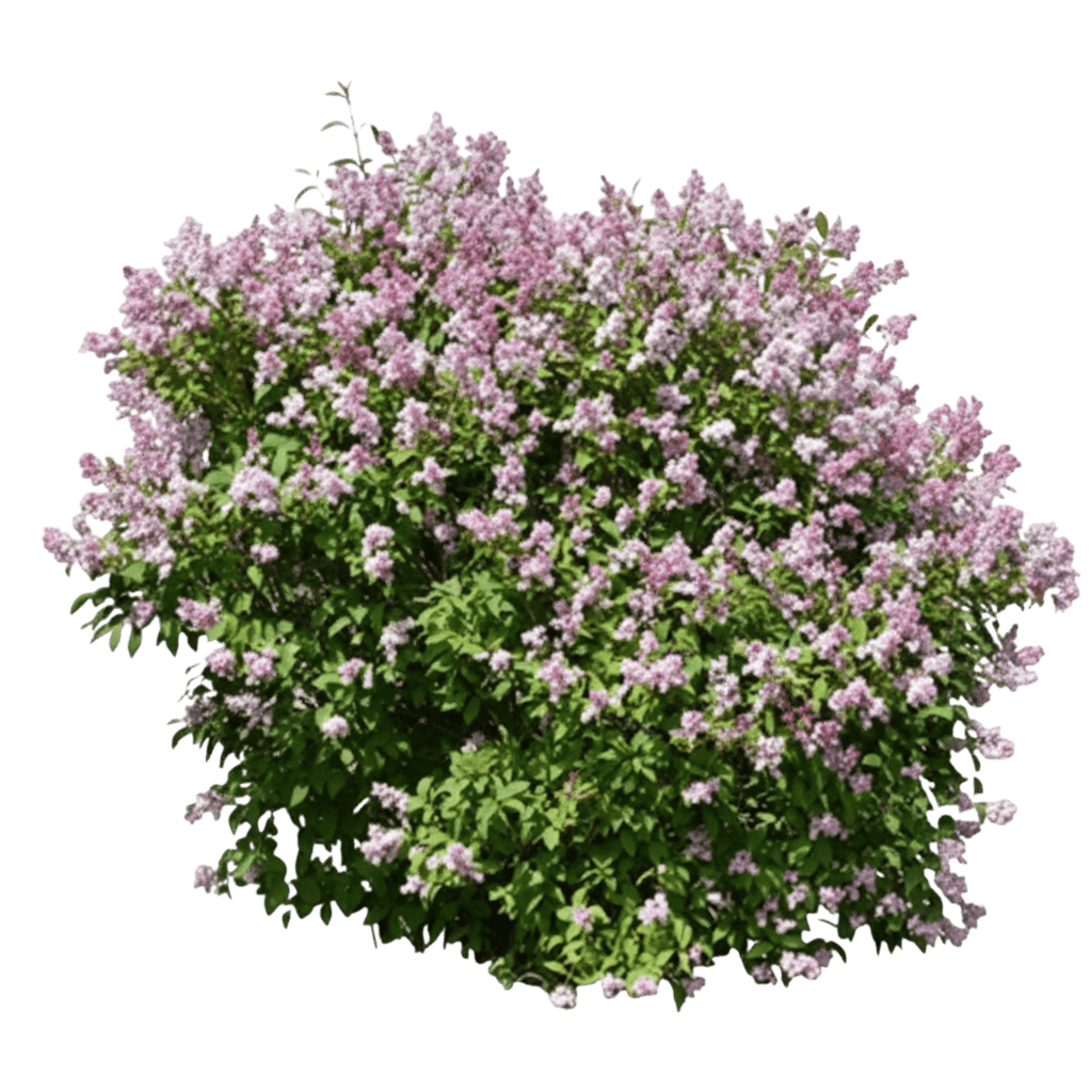 Lilac, Minuet (Syringa 'Minuet') - Ground Layers