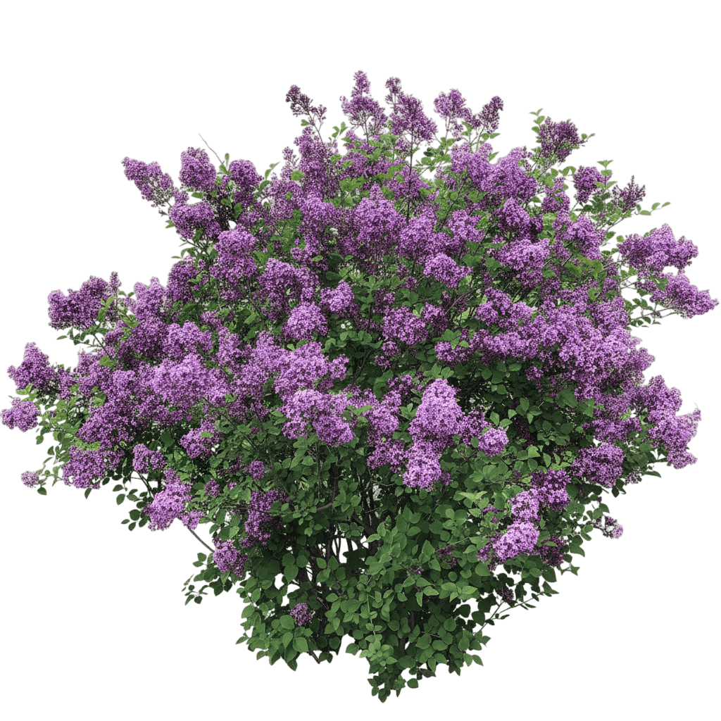 Bloomerang® Dark Purple Lilac (Syringa X Bloomerang Dark Purple 'Smsjbp7') - Ground Layers